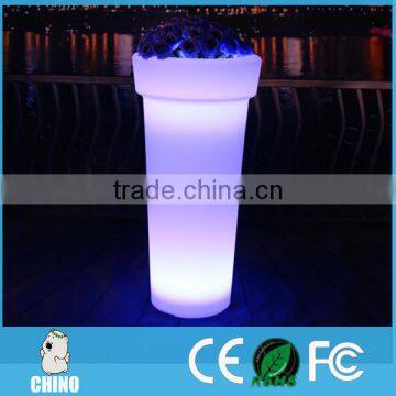 Color Changing LED Solar Powder Outdoor Flower Pot photo-3