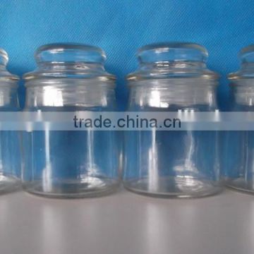 120ml 4oz popular glass candle jar with lid