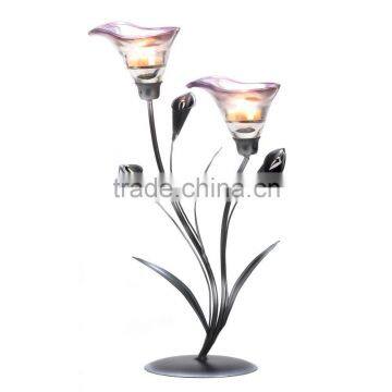 Calla Lily Wedding Centerpiece Candleholder Home Decor photo-2