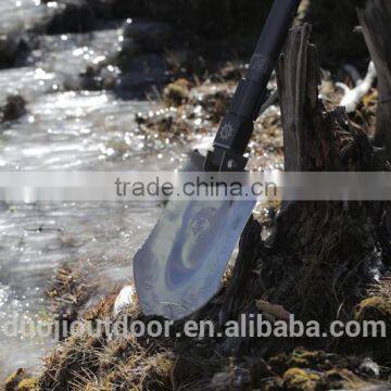 2015 Patented Outdoor Multifunction Fishing Tool Knife Shovel Hammer Fire Flint Flashlight photo-3