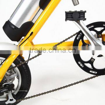 12 Inch Electric Folding Bicycle With Brushless Hub Motor photo-5
