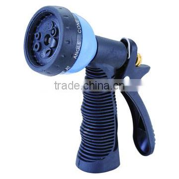 Garden Hose Nozzle - 8 pattern with soft cover spray garden nozzle