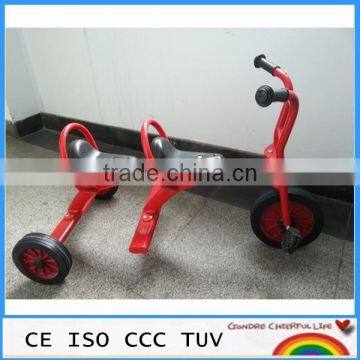 children 3 wheel car baby tricycle two seat for sale