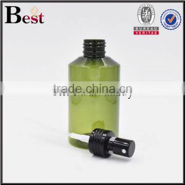 150ml Fine Mist Plastic Cosmetic Bottle Skin Care Cosmetic Pet Bottle With Black Aluminum Sprayer photo-2