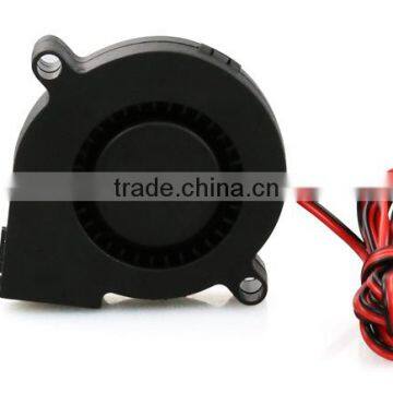 DC 12V 50mm Cooling Fan Blow Radial Hotend / Extruder For RepRap 3D Printer photo-2
