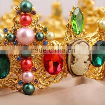 Hot Selling Bridal Jewelry Pageant Rhinestone Big Fashion Crown For Sale photo-2