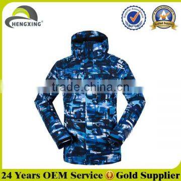 Tall Camo Chimney Collar Waterproof Hoodies