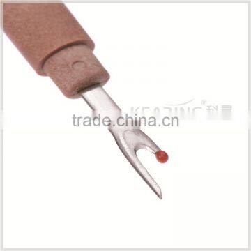 Kearing Seam Ripper With Big Wood Color Plastic Handle for Removing Sew Fabric Stitches # SR112 photo-3
