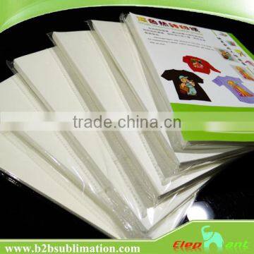 Inkjet and Laser thermal paper large format heat transfer paper for t-shirt