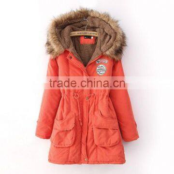 GZY Big discount good quality stock women wool coat