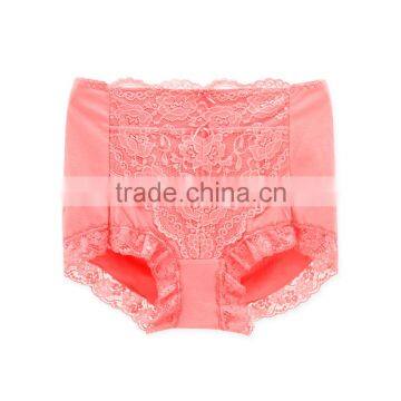 Custom Best Quality 95% Cotton 5% Spandex With Lace Sexy Fancy Woman Underwear photo-3