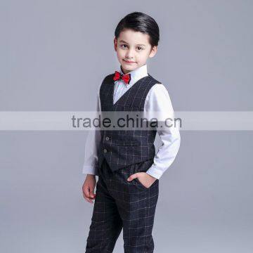 Fashion Kids Wedding Suits Formal Black Suits for Boys photo-2