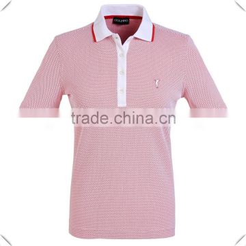 pique cotton Bubble Jacquard golf Polo Shirt Wholesale top quality custom for Men with logo OEM embroidery