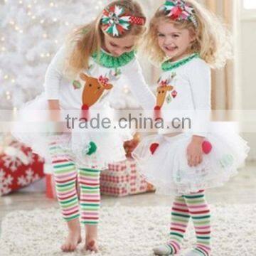 Children Boutique Kids Christmas Party Dresses