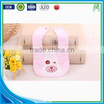 China Manufacture Wholesale Cotton Bandana Blank Baby Bibs photo-3