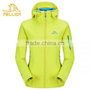 3 in 1 camping polyester softshell jacket