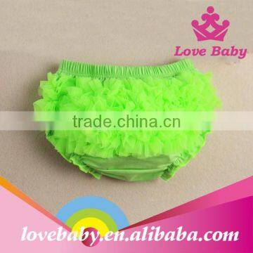 Kids Bloomers Chiffon Ruffle Shorts Baby Cloth Diapers Wholesale Bloomers photo-2