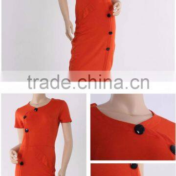 Chinese Clothing Manufacturer Summer Dress/ Garment Factory Casual Knit Dress / Woman Apparel photo-3