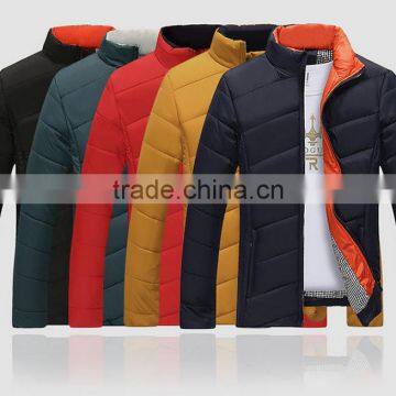 custom waterproof mens lightweight winter jackets /design super warm windproof quilted jacket