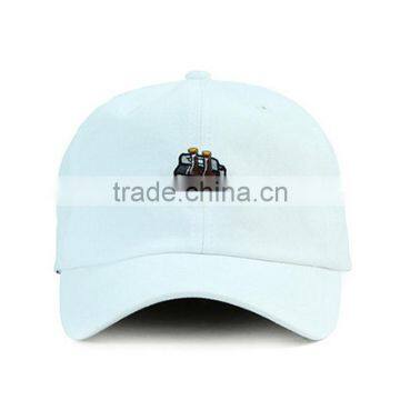 100 Cotton Washed Embroidered Elastic Baseball Cap photo-3