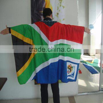 Custom design body cape flag