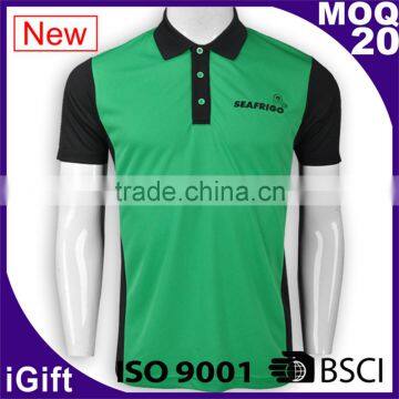 BSCI Audit New Fashion Design School Polo Uniform Polo Shirts