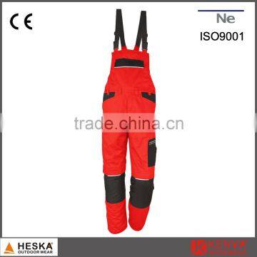 New style european custom bib and brace for men overalls work wear