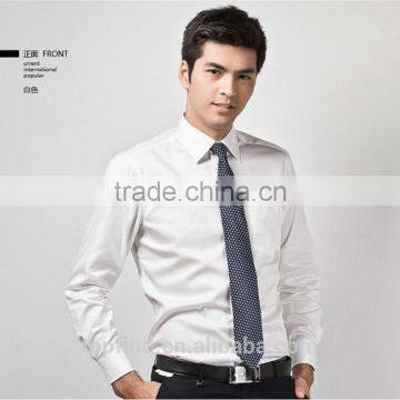 Cheap best quality shirts dress men shirts with tie