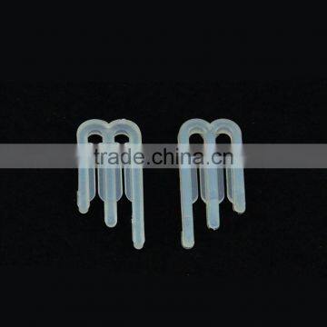 High Quality 3.75*1.7*0.35cm Clear Colored Plastic Shirt Clip for Garment Packing photo-3