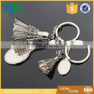 Vintage detachable badminton model pendant keychain making supplies