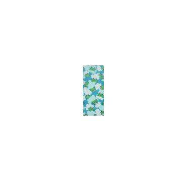 reactive printed beach towel