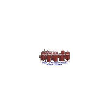 black oil vacuum distillation machine to base oil/mixture oil recycling refinery