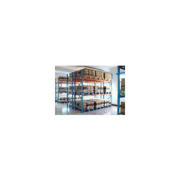 FIFO Heavy Duty Pallet Racking Detachable Goods Shelf With Box-shape Beam