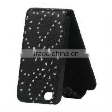 Gungzhou punching glitter fabric for phone case decoration