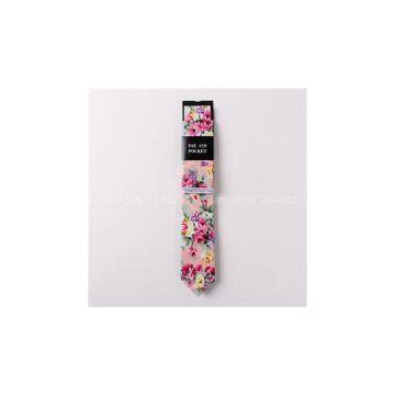 Personalized Logo Wedding Cotton Neck Tie