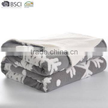 Double Ply Long Pile Oriental Superior Blanket Double Layer Fake Fur Blanket