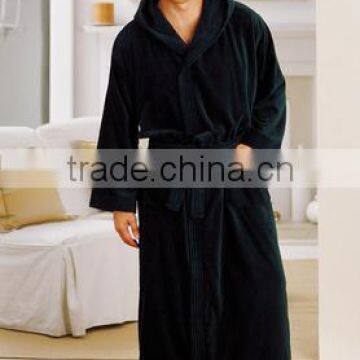 100 Cotton Terry Velour Bathrobe photo-3