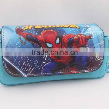 Spider Man Cartoon Pen Bag Wholesale Anime Pencil Bag For Student