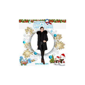 Chirstma Fashion Food Quality High End Comfortable Faux Fur Coat