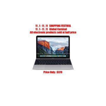 Apple MacBook MLH72E/A 12-Inch Laptop with Retina Display (Space Gray, 256 GB)