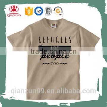 Custom high quality collar pocket men 95 cotton /5 elastane t-shirt