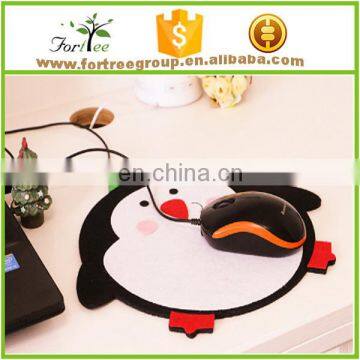 fashion design fancy customized felt mouse mat/pad