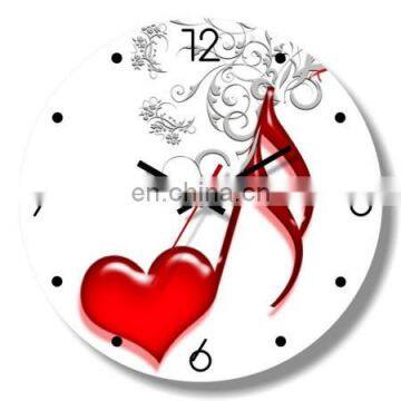 blank sublimation glass clock