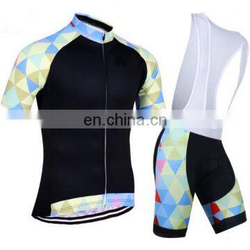 New Sportswear Sublimation Printed Cycling Jersey Dry Fit Boy Team Bib Shorts Customized Design photo-5