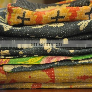 Indian Handmade Kantha Quilt