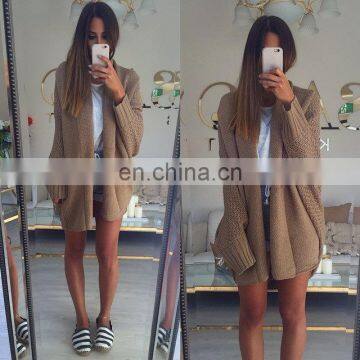 Latest Long Sleeves Autumn and Winter Season Warmer Cardigan Sweater KMY1289