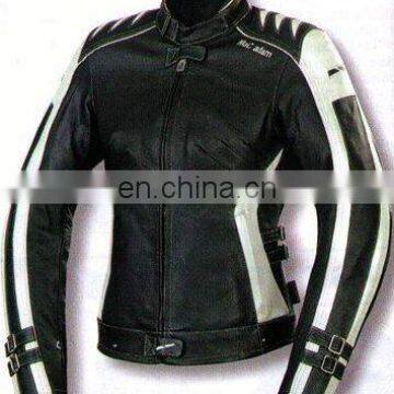 Supplier Leather Motor Bike Ladies Jacket