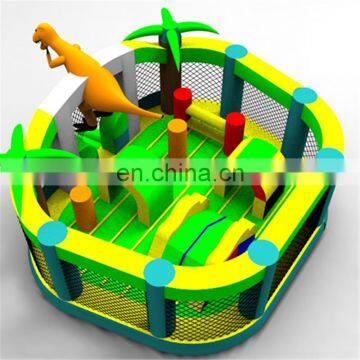 Outdoor Toys inflatable dinosaur amusement park inflatable fun city for kids inflatable dinosaur bounce house