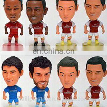 3d sport player action figure, sportsman pvc action figure, 3d custom football player action figure