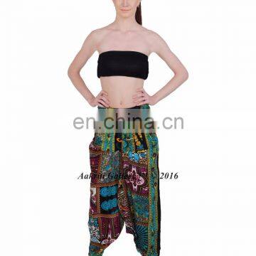 Pocket Multi Peacock Print Wholesale India Lot Harem Trouser Alibaba Yoga Pants